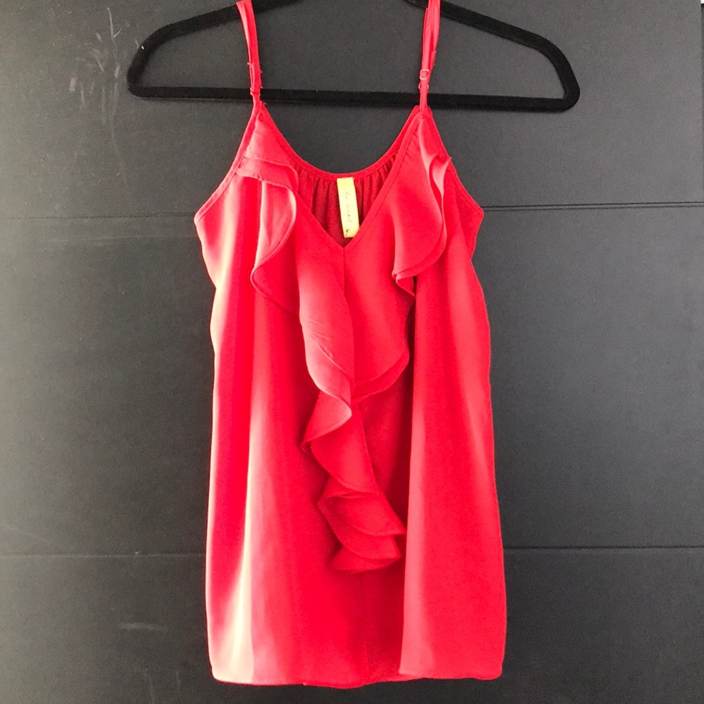Ruffled Tank Top